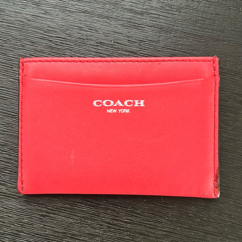 Coach card wallet